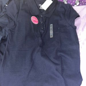 The children’s palace shirt for school XL -14 band new ( dark blue)